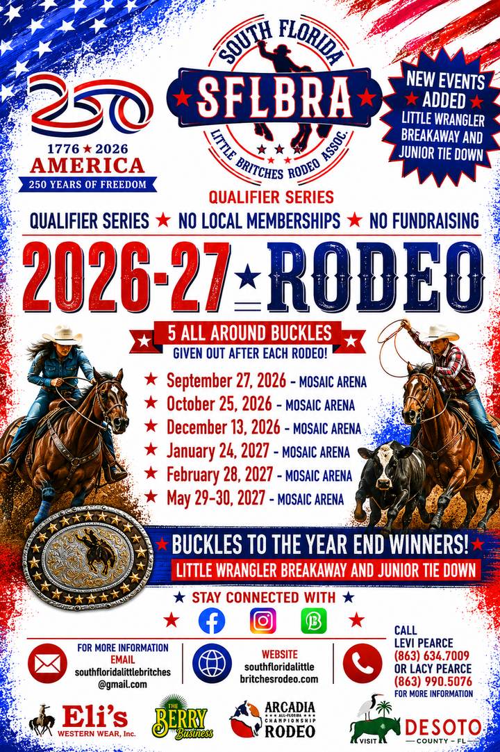 2026&ndash;27 season flyer &mdash; events and contacts