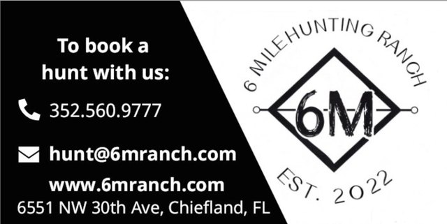 6M Ranch &mdash; 6 Mile Hunting Ranch, Chiefland, FL