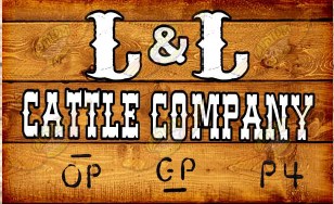 L&L Cattle Company logo