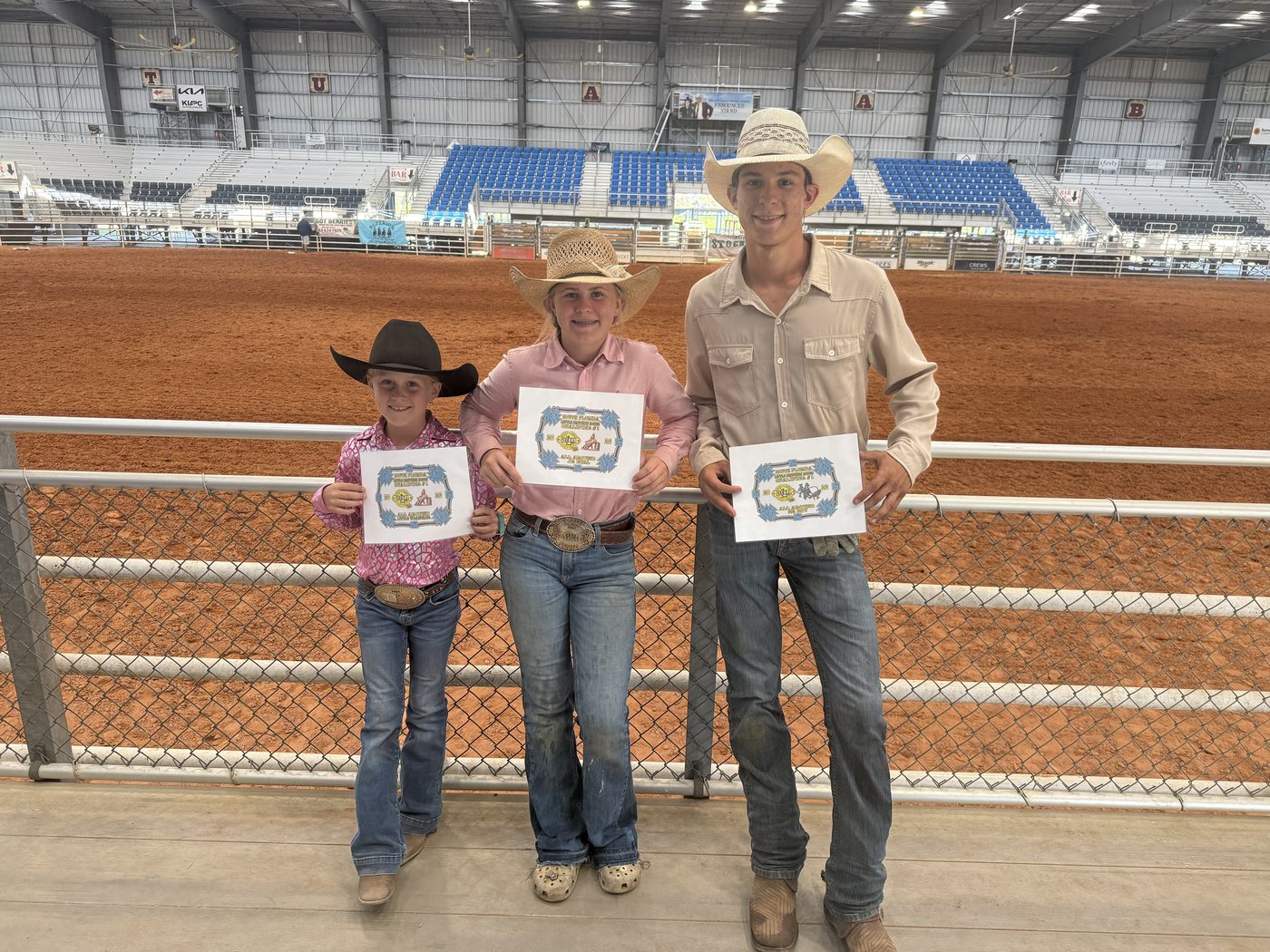 SFLBRA Rodeo 1 All-Around Winners